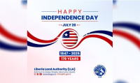 National Independence Day Message from the Liberia Land Authority (LLA)